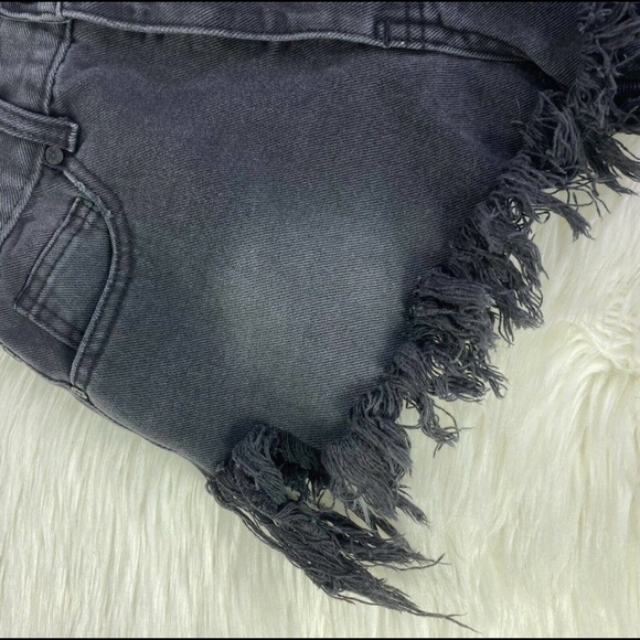 ❗️FINAL PRICE❗️ UNIF Black High Waisted Shorts - Picture 4 of 6